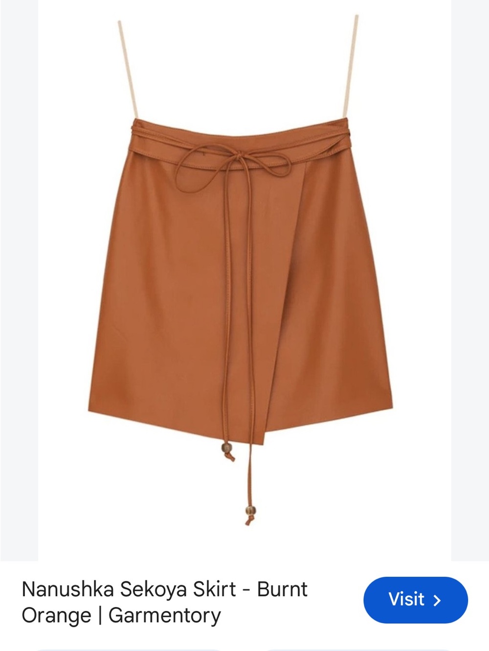 NWOT Nanushka Sekoya Skirt